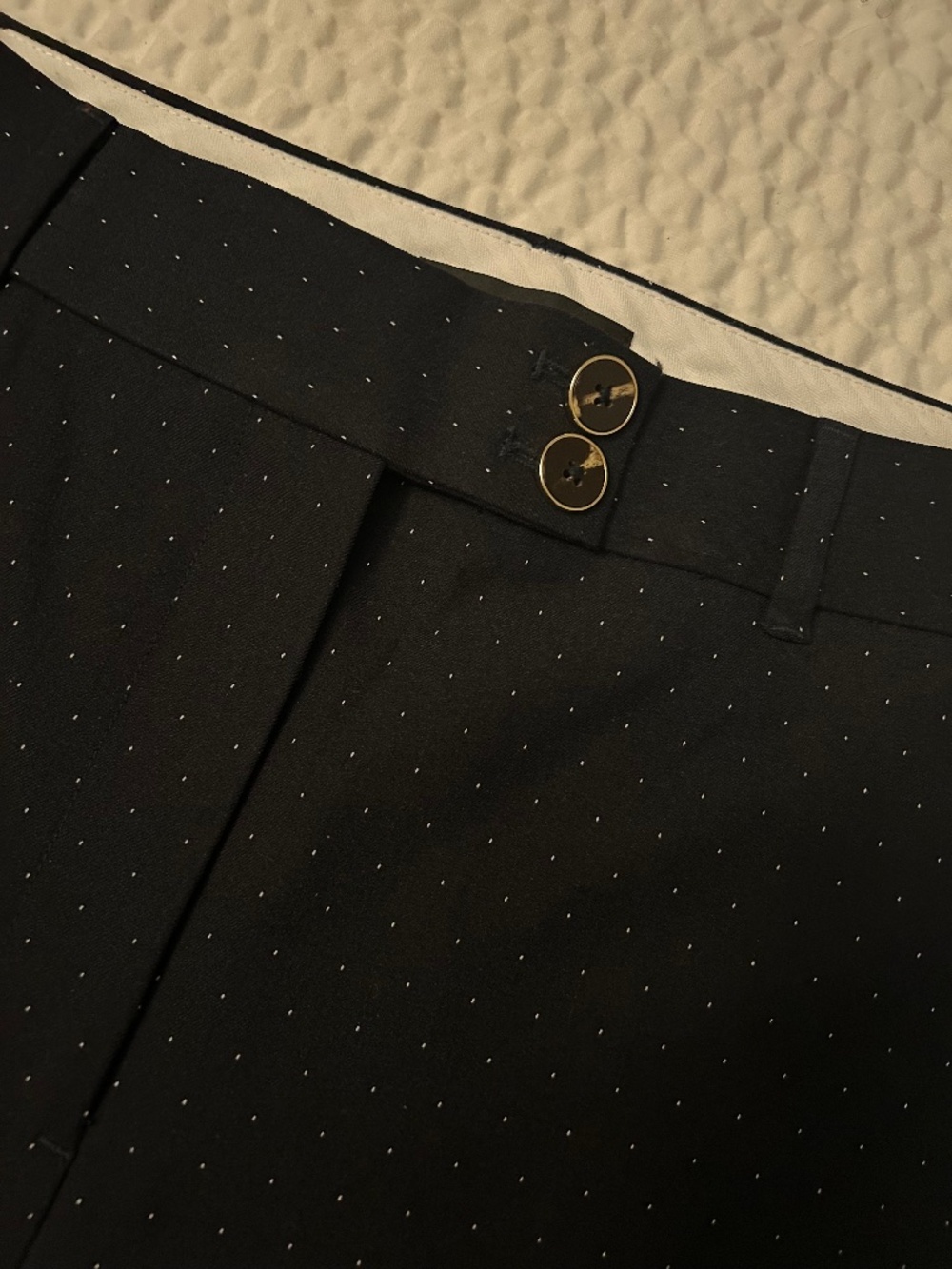 Ann Taylor Polka Dot Dress Slacks